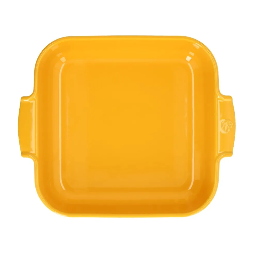 Peugeot - Appolia Ovenschaal Vierkant 36 cm Saffraangeel