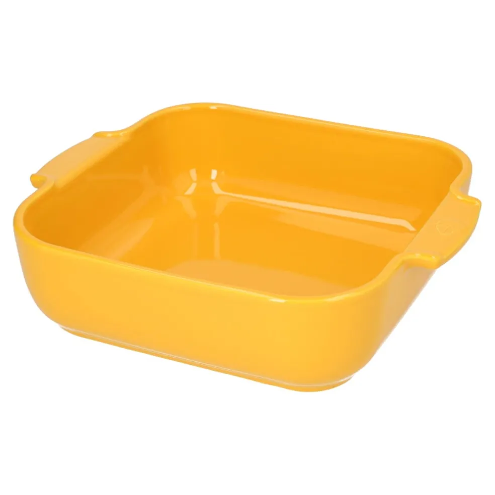 Peugeot - Appolia Ovenschaal Vierkant 28 cm Saffraangeel