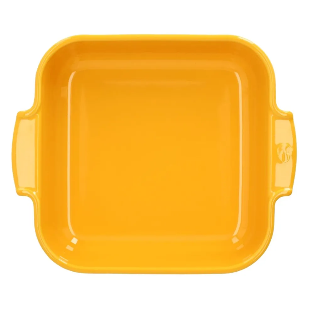 Peugeot - Appolia Ovenschaal Vierkant 28 cm Saffraangeel