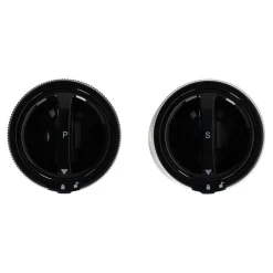 Peugeot - Line Elektrische Peper- en Zoutmolen set carbon aluminium 15 cm