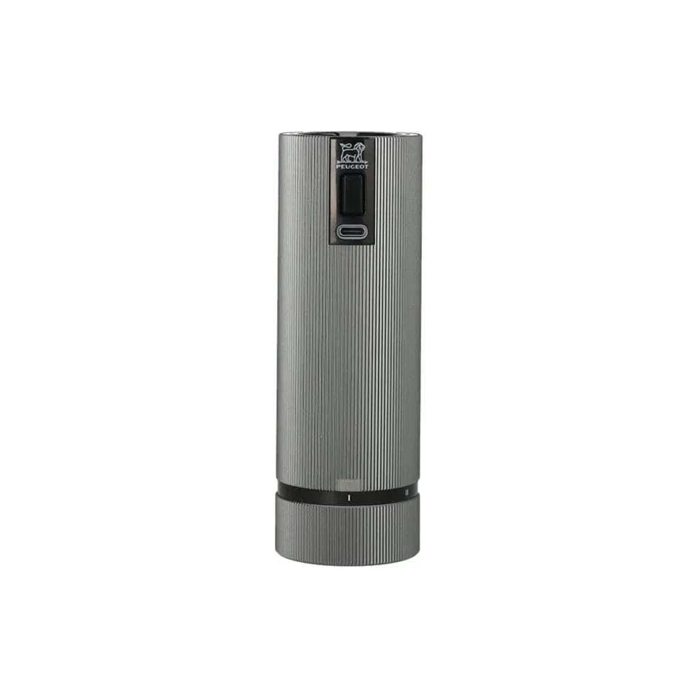 Peugeot - Line Elektrische Pepermolen aluminium carbon 15cm