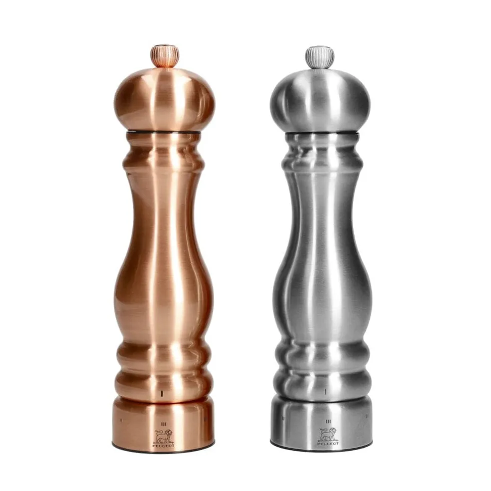 Peugeot - Paris Chef Peper- en Zoutmolen set 22 cm Koper en RVS