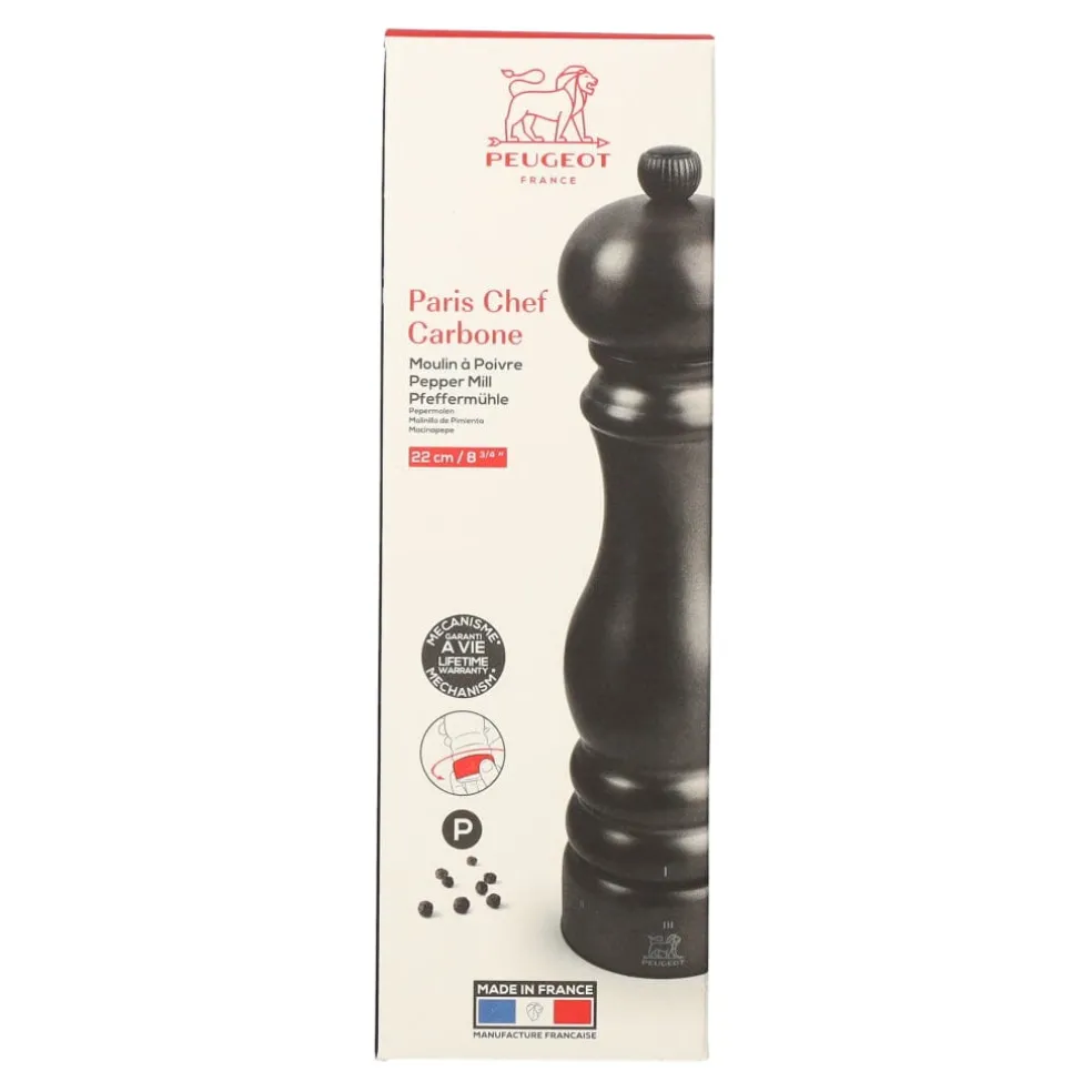 Peugeot - Paris Chef Zoutmolen RVS Carbon 22 cm
