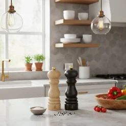 Peugeot - Paris Peper- en Zoutmolen set 18 cm Chocolade en Naturel