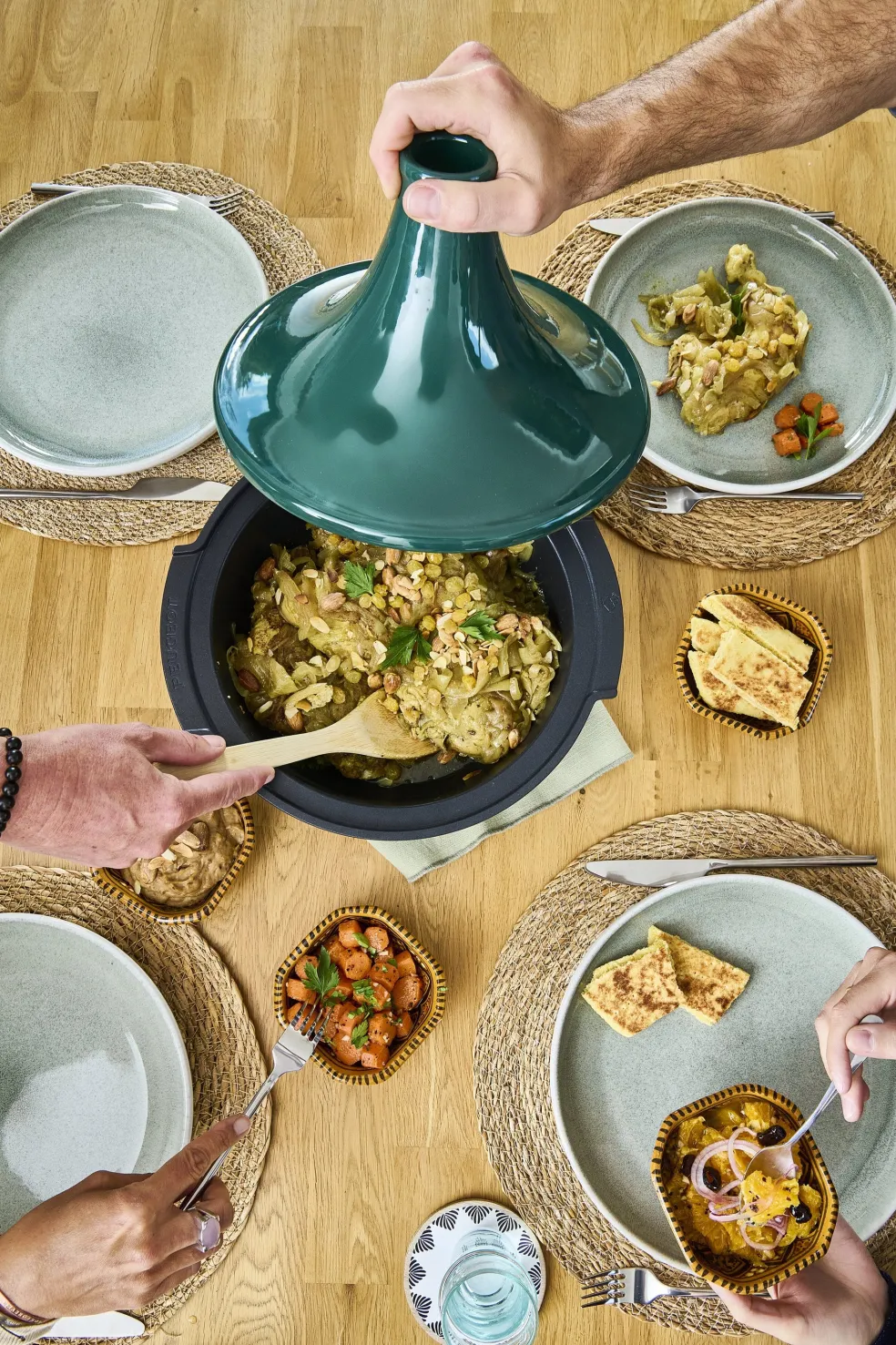Peugeot - Tajine Atlas 30 cm groen