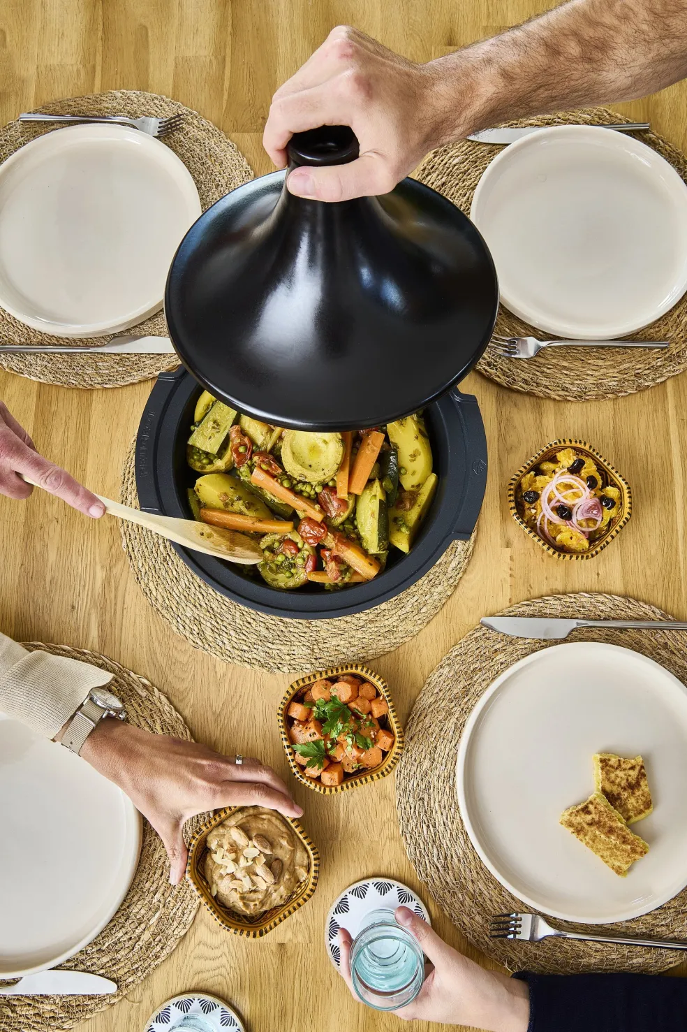 Peugeot - Tajine Atlas 30 cm zwart