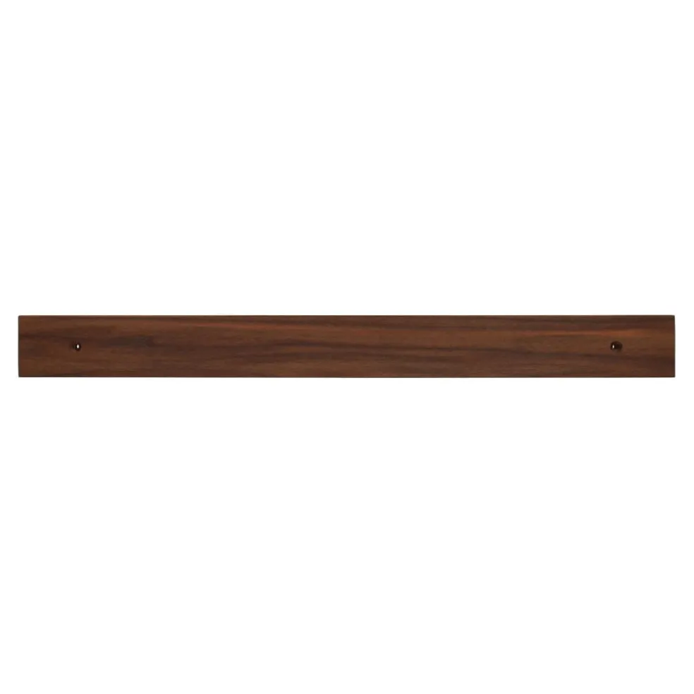 Satake - Messen Magneetstrip 50 cm - Walnotenhout