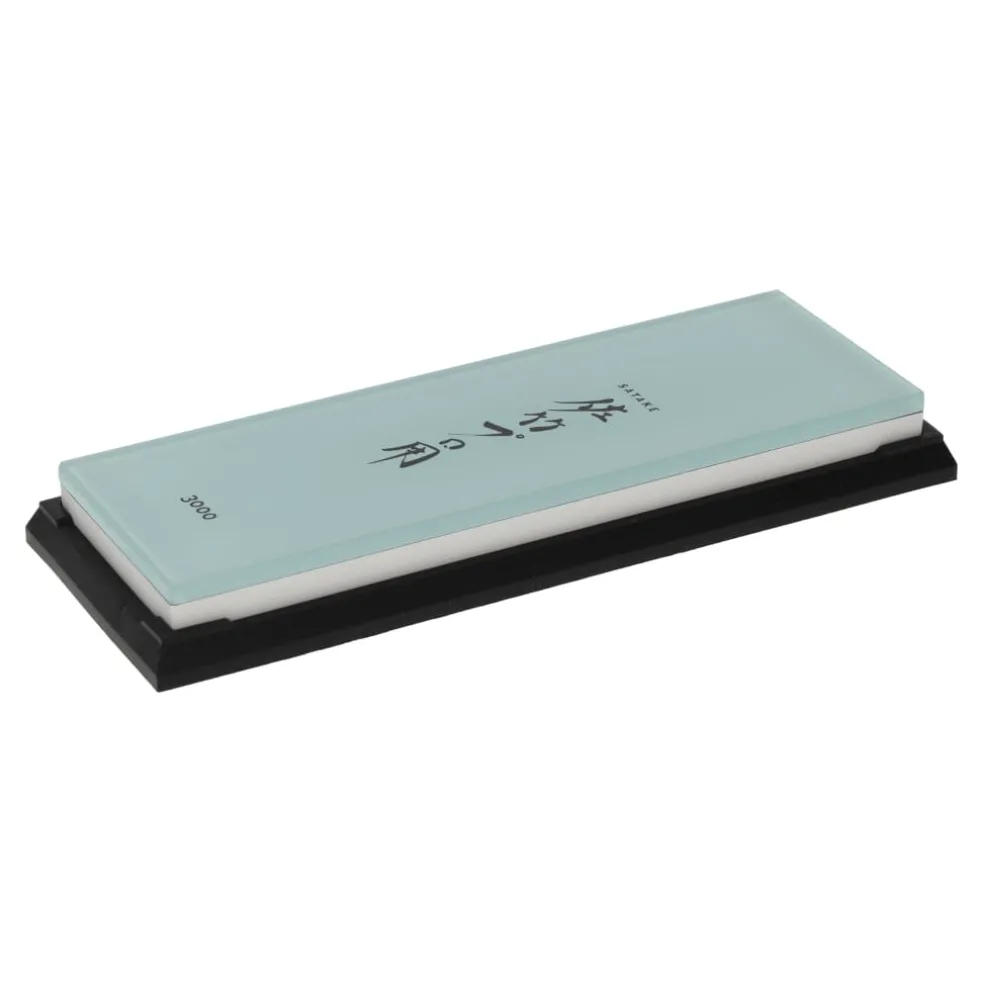 Satake - Splash & Go Slijpsteen 3000 Grit met glazen bodem