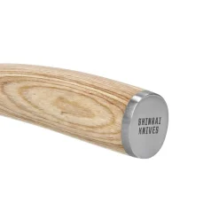 Shinrai Knives - Akari Damascus Print Santoku mes 18 cm