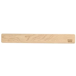 Shinrai Knives - Akari Damascus Print 6-delige Messenset + Messenmagneet Muurstrip - Esdoornhout