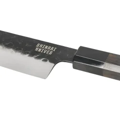 Shinrai Knives - Blackout Edition Damascus Officemes 13 cm