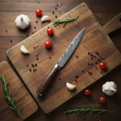 Shinrai Knives - Damascus Print 7-delige Messenset