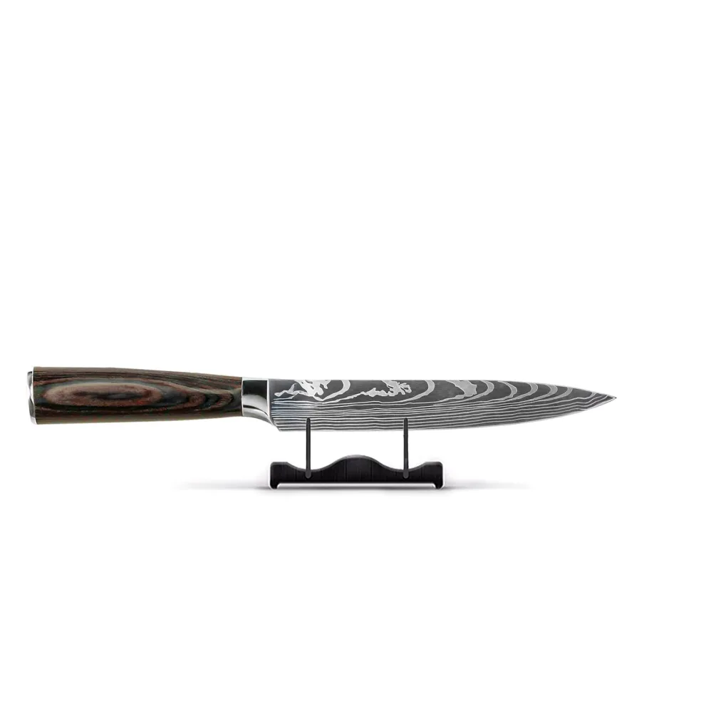 Shinrai Knives - Damascus Print 7-delige Messenset