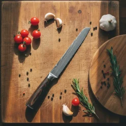 Shinrai Knives - Damascus Print 9-delige Messenset