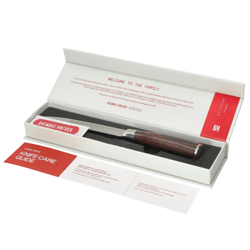 Shinrai Knives - Damascus Print 13-delige Messenset - Master collection XL set