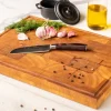 Shinrai Knives - Damascus Print Santoku mes 13 cm