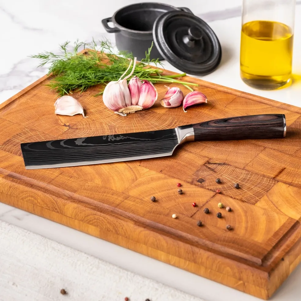 Shinrai Knives - Damascus Print 3-delige Messenset