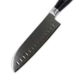 Shinrai Knives - Damast Pakka Wood Santoku 18 cm