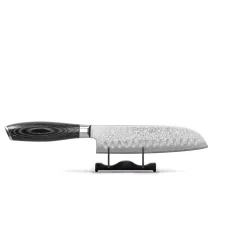 Shinrai Knives - Damast Pakka Wood 6-delige Messenset + Messenblok Robur