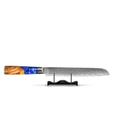 Shinrai Knives - Epoxy Sapphire 6-delige Messenset + Messenblok + Slijpsteen