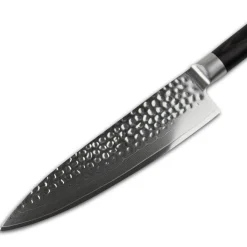 Shinrai Knives - Hammered Damast BR - Damascus Koksmes 20 cm