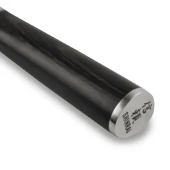 Shinrai Knives - Hammered Damast BR 5-delige Messenset + Magnetisch Messenblok Dubbelzijdig - Zwart