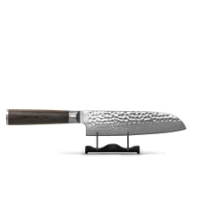 Shinrai Knives - Hammered Damast BR 5-delige Messenset + Messenblok Cito dubbelzijdig