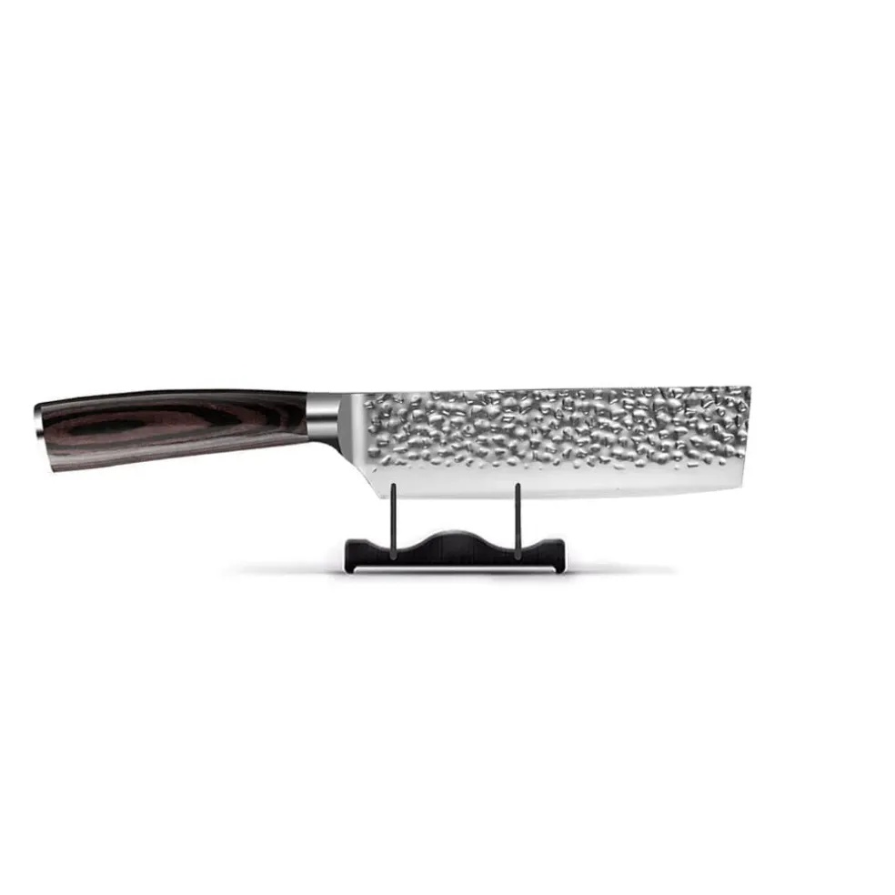 Shinrai Knives - Hammered RVS - 3-delige Messenset