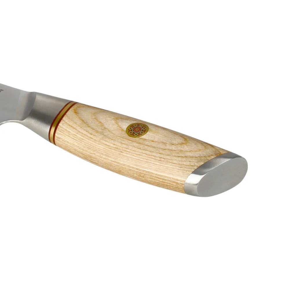 Shinrai Knives - Hikari Damascus 5-delige messenset + Messenblok Robur