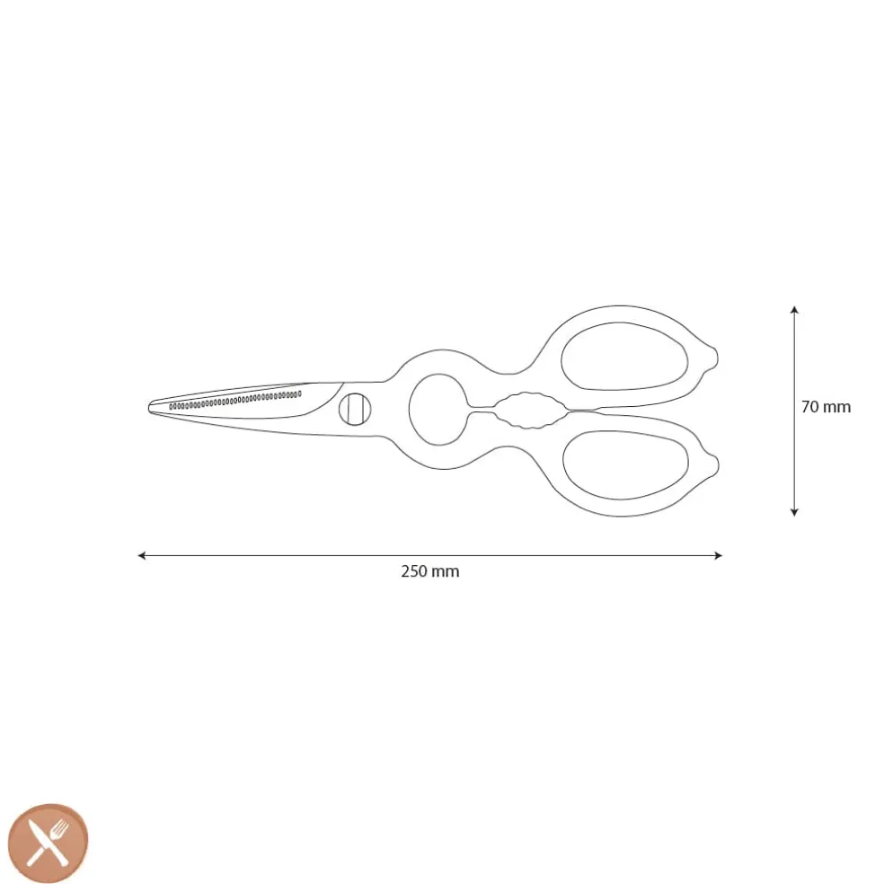 Shinrai Knives - Keukenschaar met deelbare bladen Precise