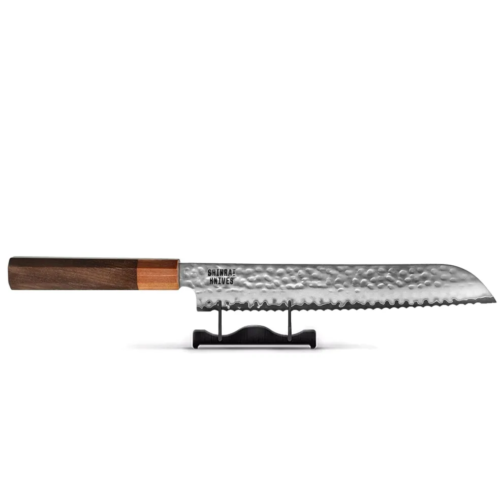 Shinrai Knives - Kigami Exclusive Damascus 7-delige messenset + Messenblok Cito dubbelzijdig