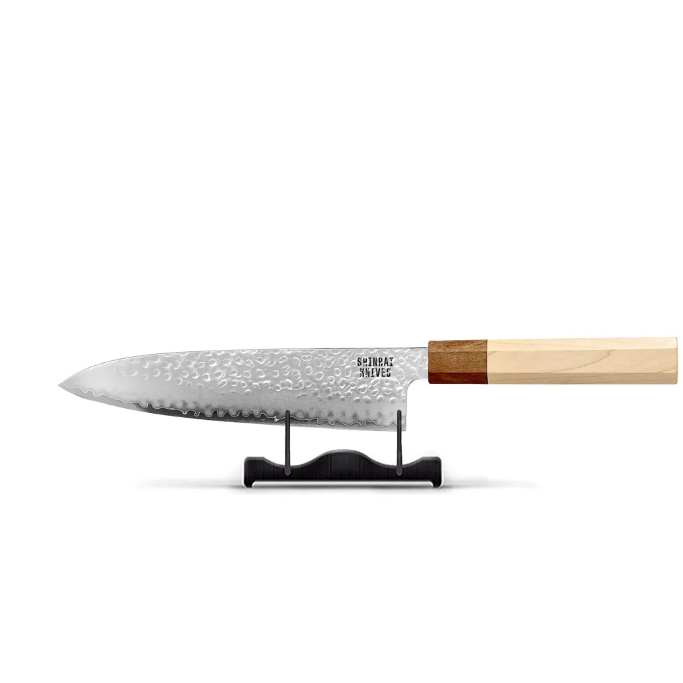 Shinrai Knives - Kirameki Damascus 8-delige messenset