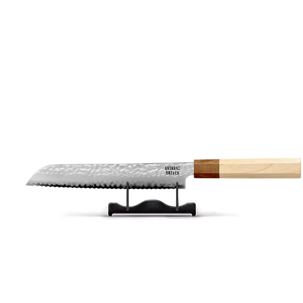 Shinrai Knives - Kirameki Damascus Broodmes 20 cm