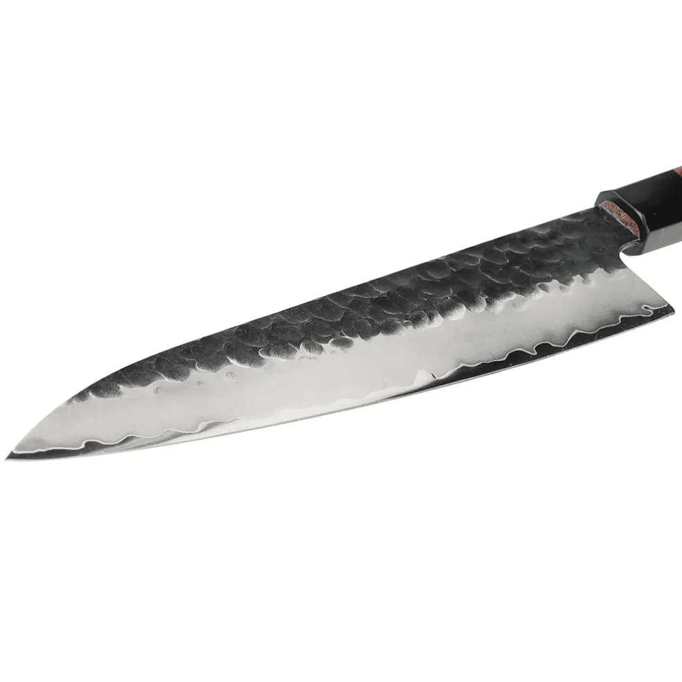 Shinrai Knives - Kurayami Damascus Koksmes 20 cm