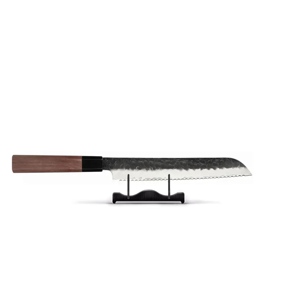Shinrai Knives - Kurayami 4-delige Damascus Messenset - Santoku + Broodmes + Nakiri + Schilmes