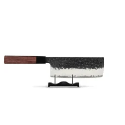 Shinrai Knives - Kurayami 4-delige Damascus Messenset - Santoku + Broodmes + Nakiri + Schilmes