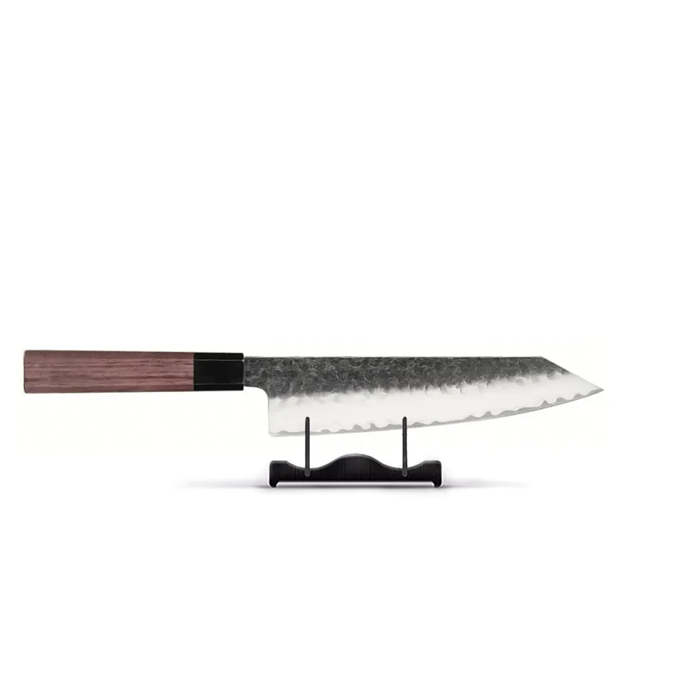Shinrai Knives - Kurayami 2-delige Damascus Messenset - Kiritsuke + Schilmes