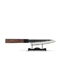 Shinrai Knives - Kurayami 5-delige Damascus Messenset - Koksmes + Broodmes + Nakiri + Officemes + Schilmes