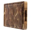 Shinrai Knives - Luxe Snijplank Acaciahout - Kopshout - 40 x 30 x 4.5 cm