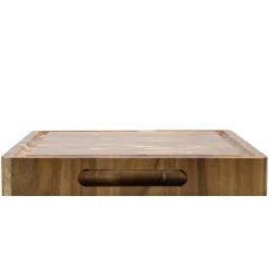 Shinrai Knives - Luxe Snijplank Acaciahout - Kopshout - 40 x 30 x 4.5 cm