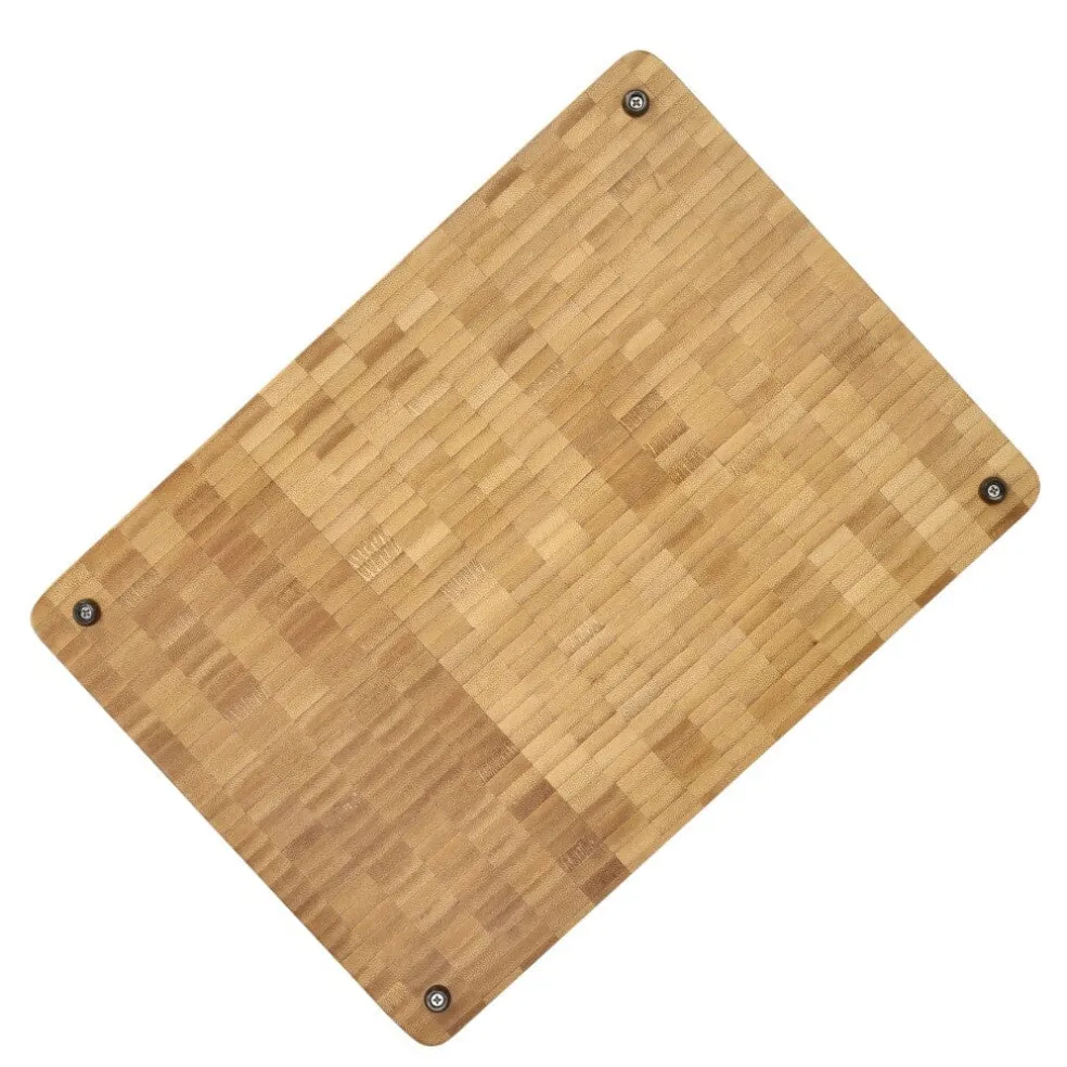 Shinrai Knives - Luxe Snijplank Bamboehout - Kopshout - 35 × 25 × 2.5 cm