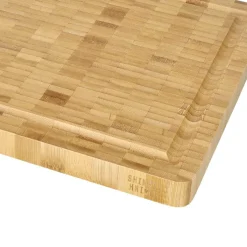 Shinrai Knives - Luxe Snijplank Bamboehout - Kopshout - 35 × 25 × 2.5 cm