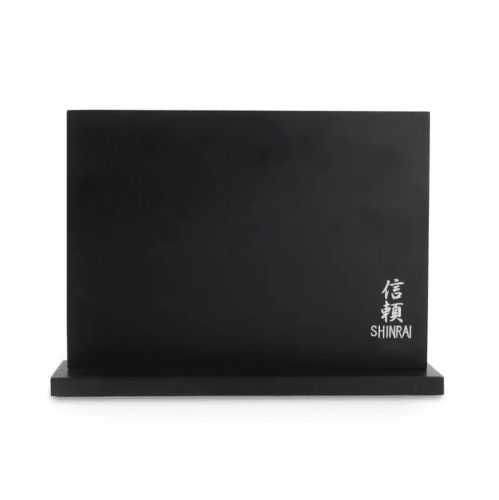 Shinrai Knives - Magnetisch Messenblok Dubbelzijdig - Zwart