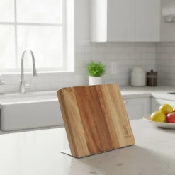 Shinrai Knives - Magnetisch Messenblok Cito Enkelzijdig - Acaciahout