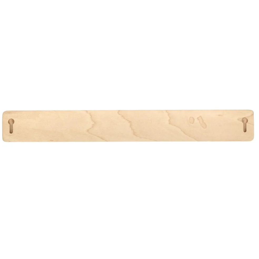 Shinrai Knives - Messenmagneet Muurstrip 40 cm - Esdoornhout