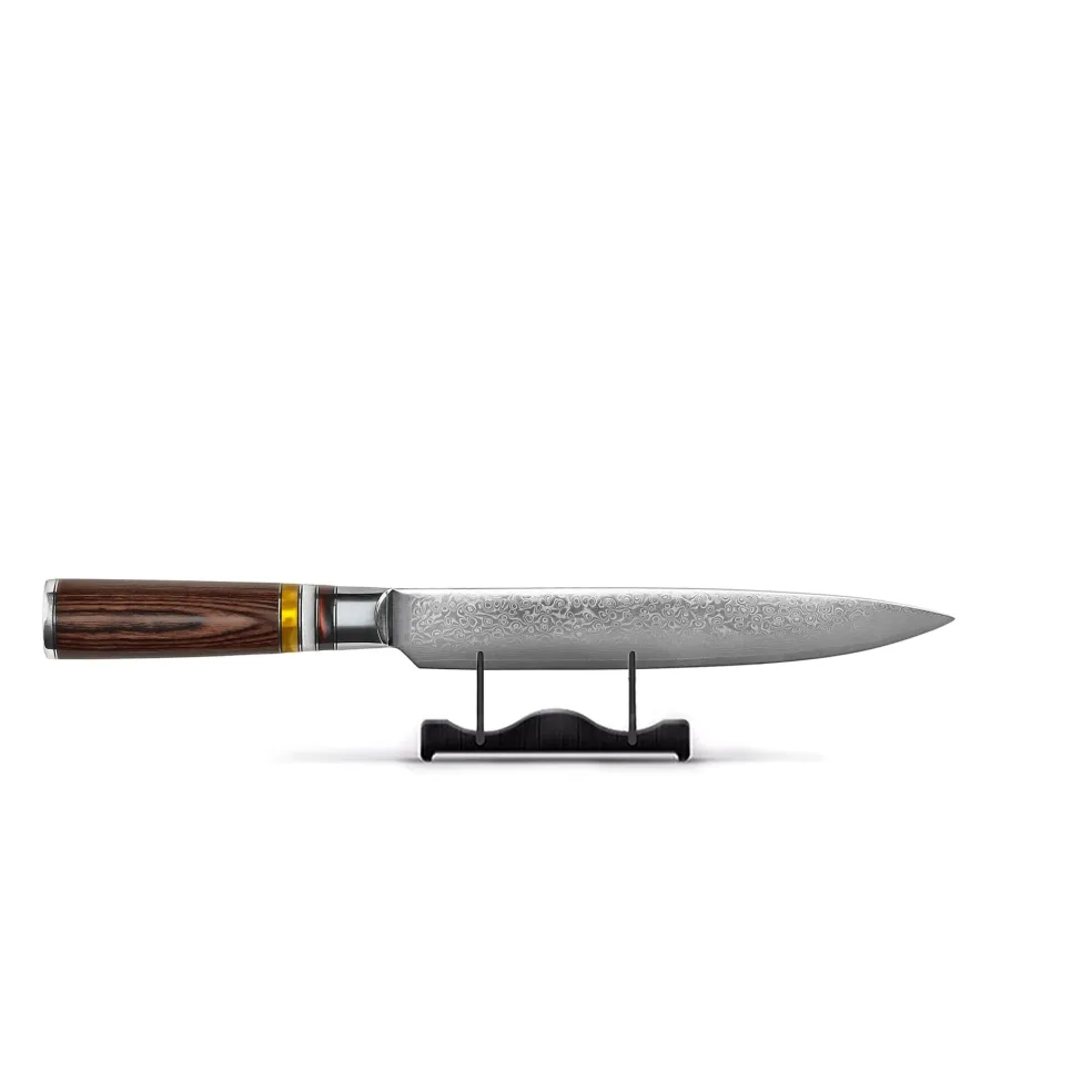 Shinrai Knives - Micarta Jewels 7-delige Damascus Messenset