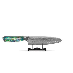 Shinrai Knives - Parelmoer Jewels Serie 5-delige Damascus Messenset