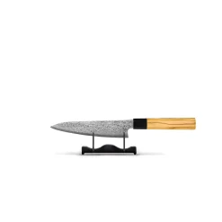Shinrai Knives - Takumi Kaza Damascus Officemes 13 cm