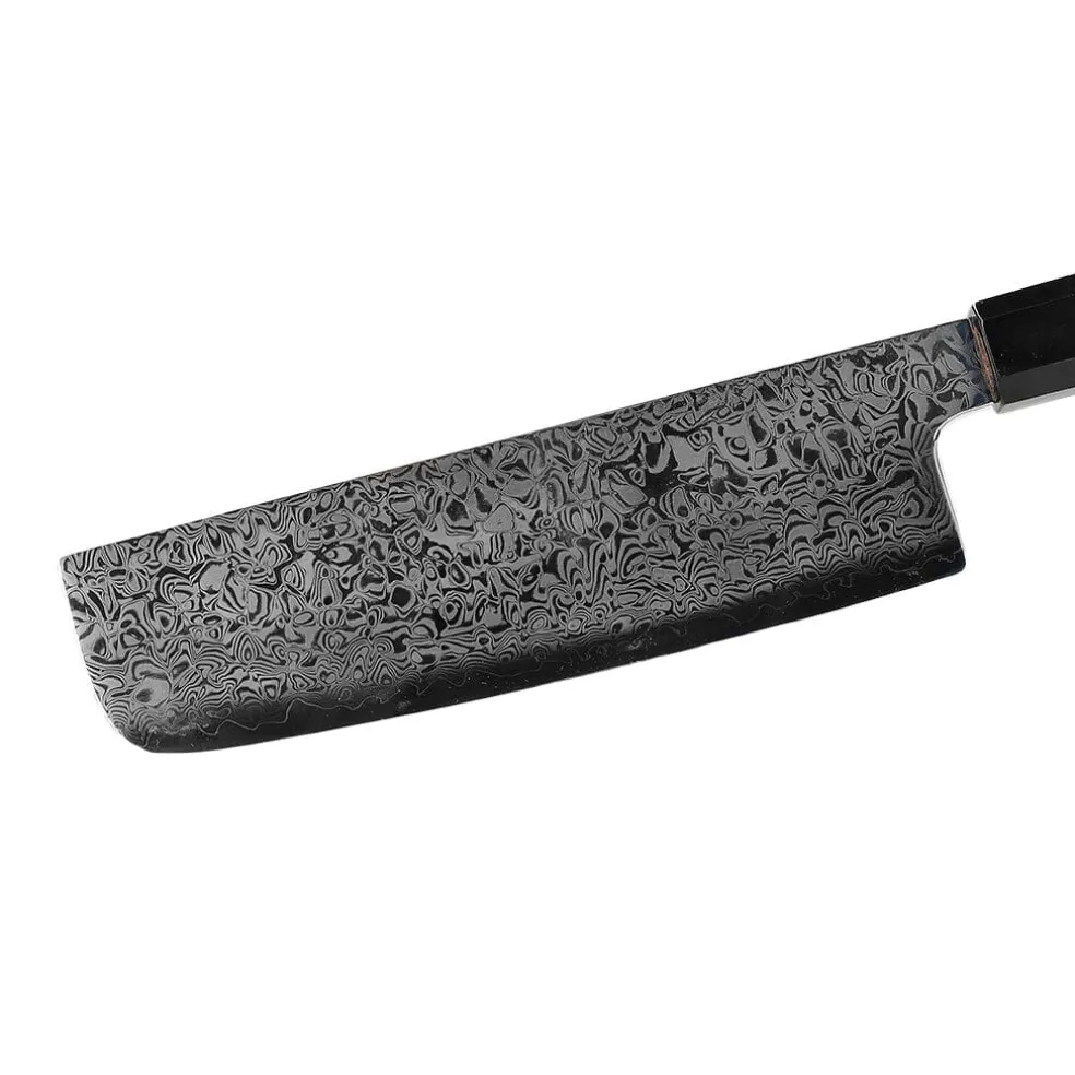 Shinrai Knives - Takumi Kaza Damascus Nakirimes 18 cm