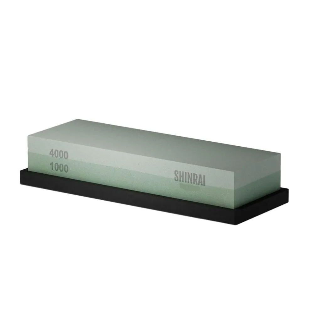 Shinrai Knives - Tweezijdige Slijpsteen - Grit 1000/4000